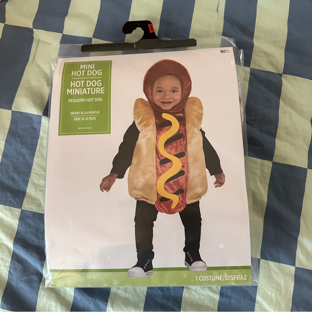 18-24 Months Hot Dog Costume